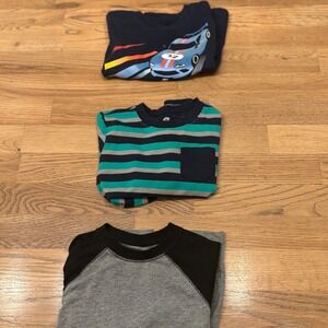 Kids Boys Long Sleeve T Shirts Bundle Lot Cat Jack Garanimals Size 2T